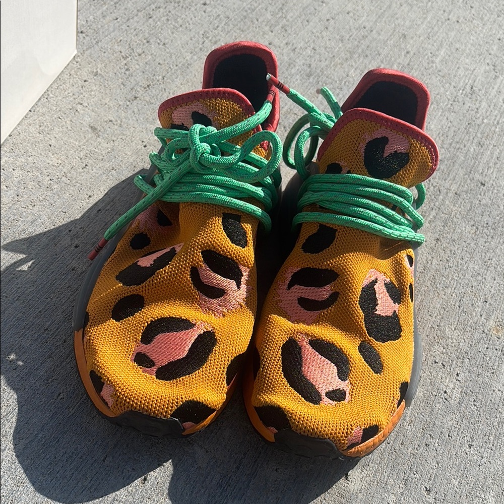 adidas Multicolor Leopard Print Athletic Shoes
